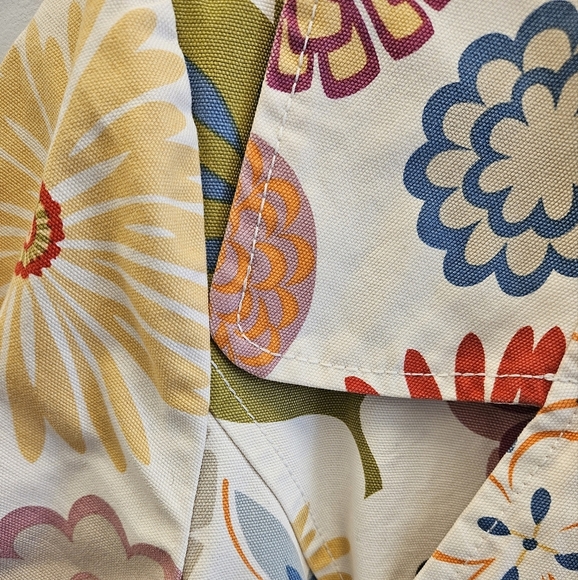 Ivy Jane Floral Button Belted Jacket Retro Vtg Womens - Picture 3 of 9